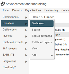 DonationDashboard